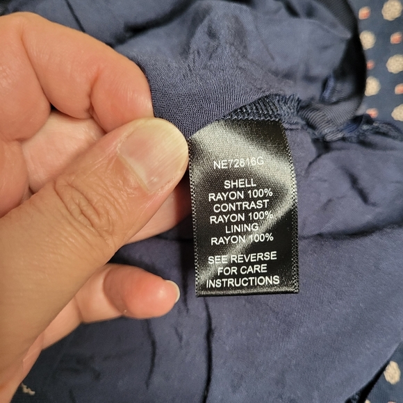 Ark and Co navy blue wide leg shorts size Medium - Picture 13 of 14